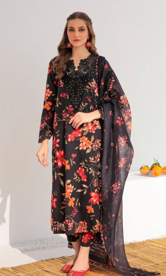 Lawn digital printed suit